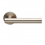 Carlisle Brass Eurospec Philadelphia Lever on 6mm Slim Fit Sprung Round Rose - Grade 304 Satin Stainless Steel