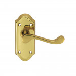 Carlisle Brass Ashtead Lever on Plate - Polished Brass