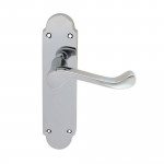 Carlisle Brass Oakley Lever on Plate - Polished Chrome Plate