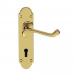 Carlisle Brass Oakley Lever on Plate - Anti-tarnish Brass