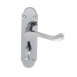 Carlisle Brass Oakley Lever on Plate - Polished Chrome Plate