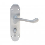 Carlisle Brass Oakley Lever on Plate - Satin Chrome Plate