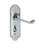 Carlisle Brass Ashtead Lever on Plate - Polished Chrome Plate