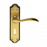 Carlisle Brass Madrid Lever on Plate - Florentine Bronze