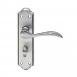 Carlisle Brass Madrid Lever on Plate - Satin Chrome Plate