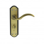 Carlisle Brass Wentworth Lever on Plate - Florentine Bronze