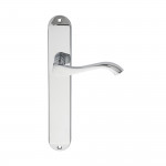 Carlisle Brass Andros Lever on Long Plate - Polished Chrome Plate