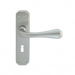 Carlisle Brass Eden Lever on Plate - Satin Chrome Plate