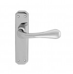 Carlisle Brass Eden Lever on Plate - Polished Chrome Plate