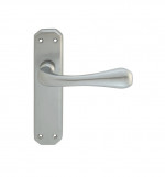 Carlisle Brass Eden Lever on Plate - Satin Chrome Plate