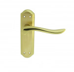 Carlisle Brass Lytham Lever on Plate - Satin/Polished Brass