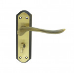 Carlisle Brass Lytham Lever on Plate - Florentine Bronze