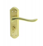 Carlisle Brass Lytham Lever on Plate - Satin/Polished Brass