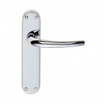 Carlisle Brass Manital Lilla Lever on Plate - Polished Chrome Plate