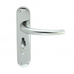 Carlisle Brass Manital Lilla Lever on Plate - Polished Chrome Plate