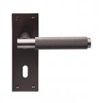 Carlisle Brass Varese Lever on Plate - Matt Bronze