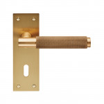 Carlisle Brass Varese Lever on Plate - Satin Brass