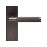 Carlisle Brass Varese Lever on Plate - Matt Bronze