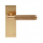 Carlisle Brass Varese Lever on Plate - Satin Brass