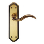 Carlisle Brass Wentworth Lever on Plate - Florentine Bronze