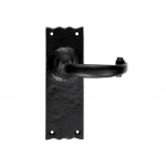 Carlisle Brass Traditional Lever on Plate - Antique Black