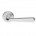 Carlisle Brass Eurospec Lever on Rose - Satin Chrome Plate