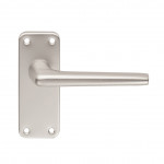 Carlisle Brass Eurospec Lever on Plate - Satin Anodised Aluminium