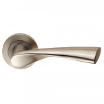 Carlisle Brass Eurospec Steelworx SWL Breeze Lever on Round Rose