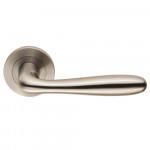 Carlisle Brass Eurospec Steelworx SWL Peninsula Lever on Round Rose - Satin Stainless Steel