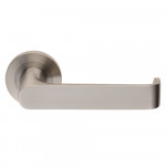 Carlisle Brass Eurospec Steelworx SWL Zurigo Lever on Round Rose - Satin Stainless Steel