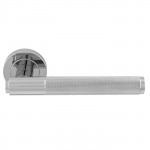 Carlisle Brass Manital Syntax Knurled Lever on Round Rose