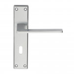 Carlisle Brass Serozzetta Zone Lever on Plate - Satin Chrome Plate