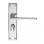 Carlisle Brass Serozzetta Zone Lever on Plate - Polished Chrome Plate