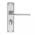 Carlisle Brass Serozzetta Zone Lever on Plate - Satin Chrome Plate