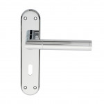 Carlisle Brass Serozzetta Scope Lever on Plate - Polished Chrome Plate