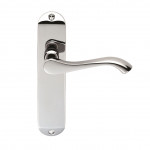 Carlisle Brass Serozzetta Lever on Plate - Polished Chrome Plate