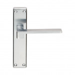 Carlisle Brass Serozzetta Equi Lever on Plate - Satin Chrome Plate