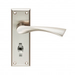 Carlisle Brass Serozzetta Venti Lever on Plate - Satin Nickel Plate