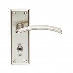 Carlisle Brass Serozzetta Trenta Lever on Plate - Satin Nickel Plate