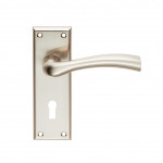 Carlisle Brass Serozzetta Cinquanta Lever on Plate - Satin Nickel Plate