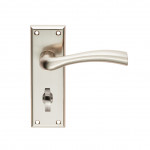 Carlisle Brass Serozzetta Cinquanta Lever on Plate - Satin Nickel Plate