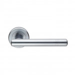 Carlisle Brass Serozzetta Atalaya Lever on Round Rose - Polished Chrome Plate