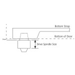 Rutland Drive Spindles for Rutland Floor Springs