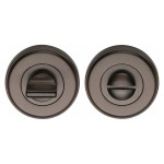 M Marcus Heritage Brass Round Thumbturn & Emergency Release 50mm