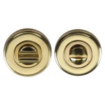 M Marcus Heritage Brass Round Thumbturn & Emergency Release 50mm