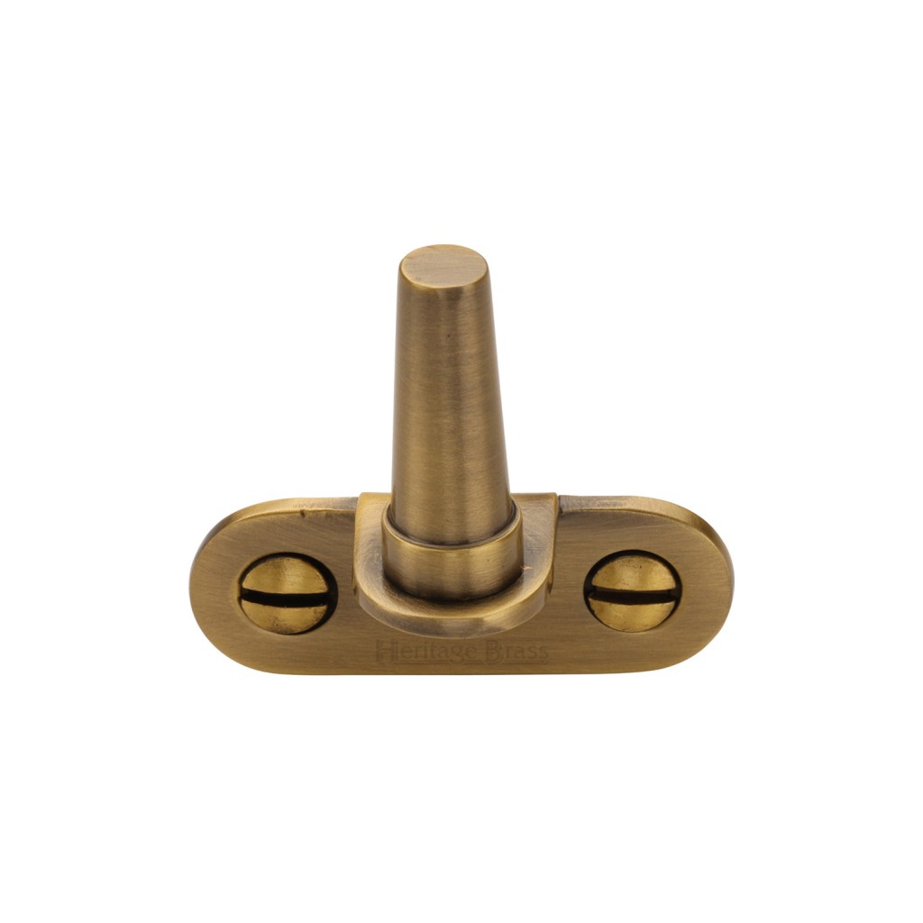 M Marcus Heritage Brass Cranked Casement Stay Pin