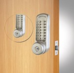 Codelocks CL610 & CL615 Fire Rated Heavy Duty Back to Back Tubular Mortice Latch Mechanical Digital Door Lock