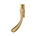 M Marcus Heritage Brass Left Handed Espagnolette Handle Ball Pattern