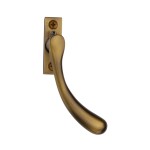 M Marcus Heritage Brass Right Handed Espagnolette Handle Ball Pattern