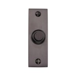 M Marcus Heritage Brass Rectangular Bell Push